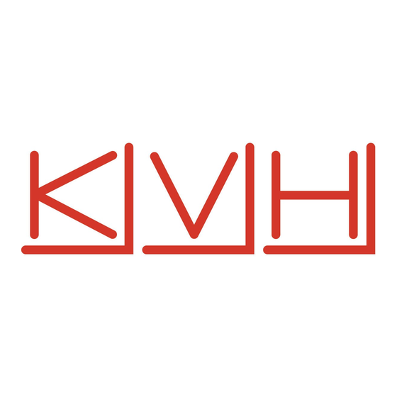 KVH Industries TracPhone V7IP Quick Start Manual