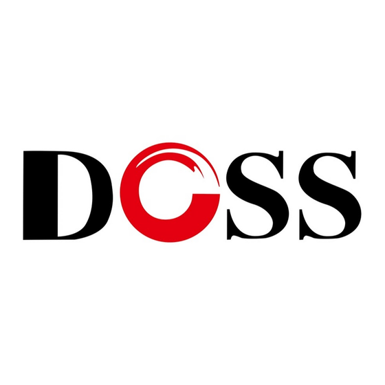 Doss DHF52PC Installation And Operation Manual