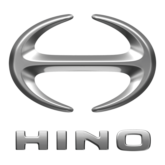 Hino W04D-J Workshop Manual