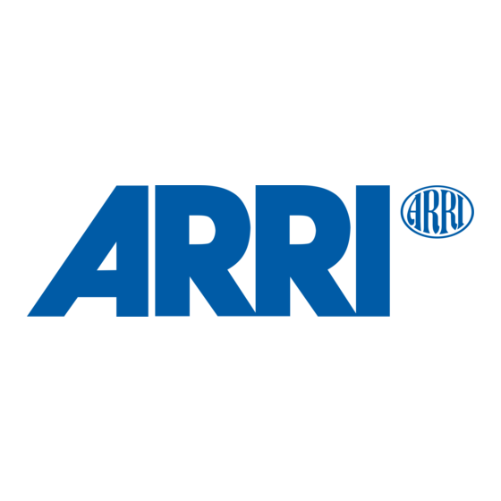 ARRI RIA-1 Operating Manual