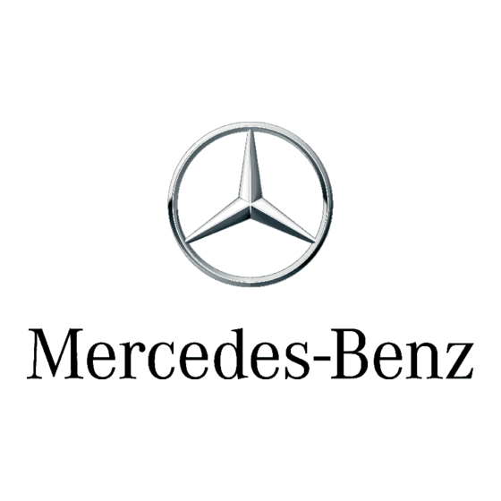 Mercedes-Benz S-Class Coupe Operator's Manual