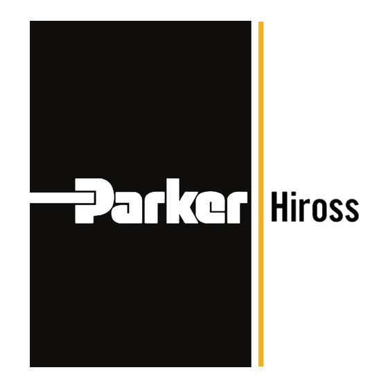 Parker Hiross Hypercool User Manual