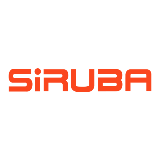 Siruba C007K Instruction Book