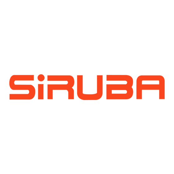 Siruba P717K Instruction Book And Parts List