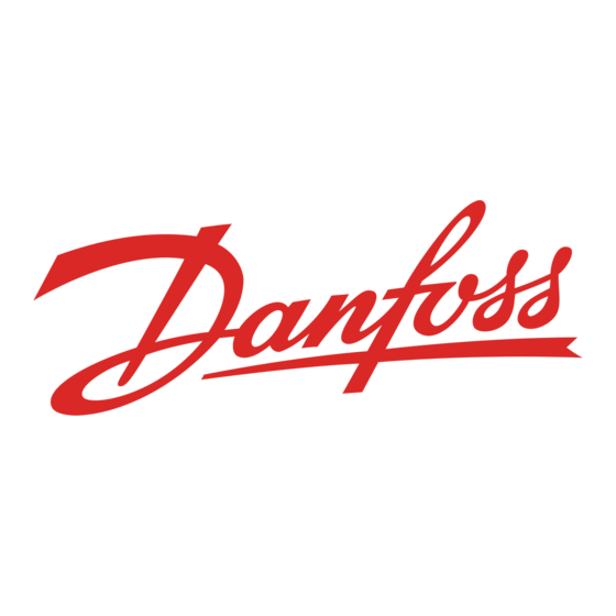 Danfoss H Series Instructions