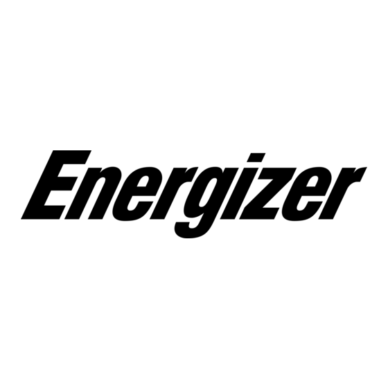 Energizer Solar Peak 300 User Manual