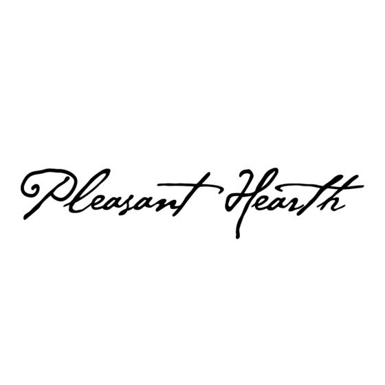 pleasant hearth PH1800WS Series Installation Manual