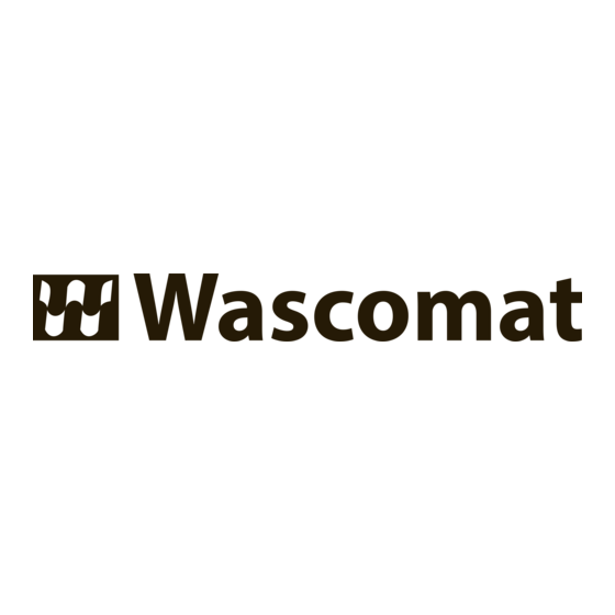 Wascomat D7-290 Installation Manual