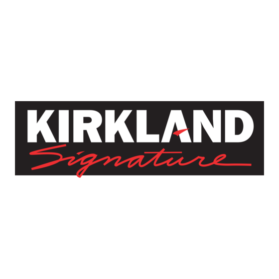 Kirkland Signature TBTL0206A-X Manual