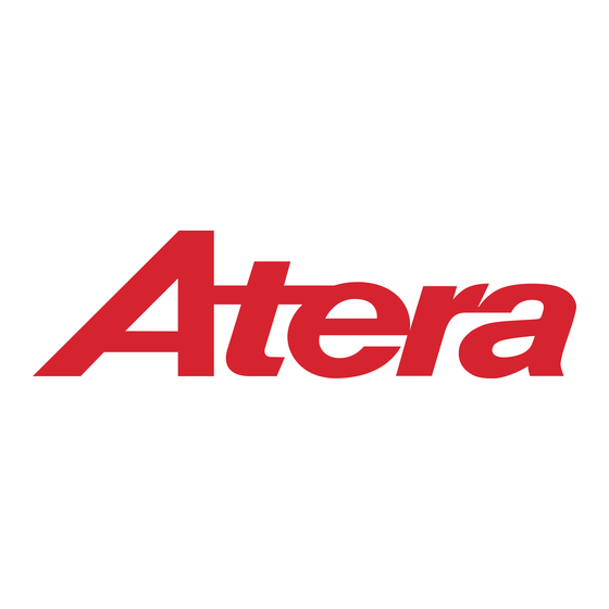 Atera SIGNO 044 010 User Information