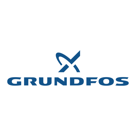 Grundfos Hydro Multi-B Series Installation And Operating Instructions Manual
