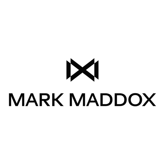 Mark Maddox In rose IP MM0106-17 Instructions Manual