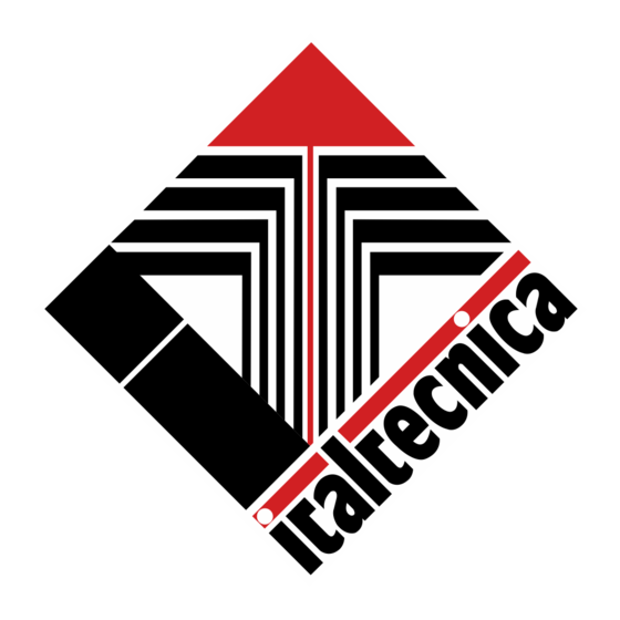 Italtecnica Spin User Manual
