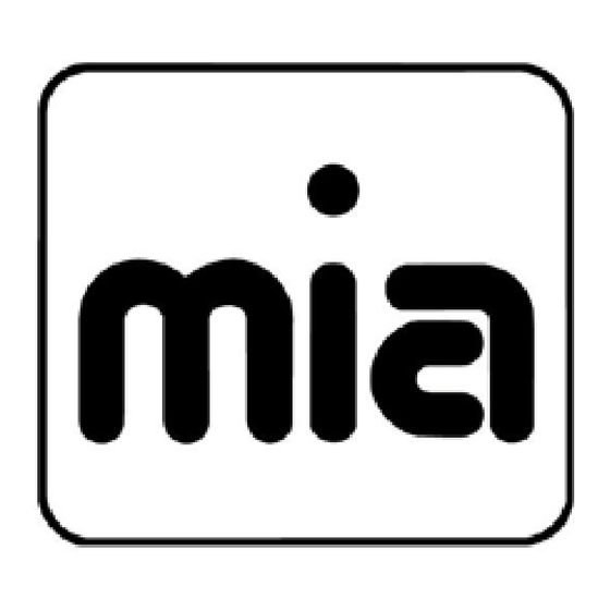 MIA Multi Induction Duo Instruction Manual/Safety Cautions