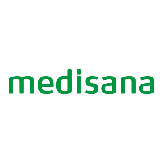 Medisana MediTouch Instruction Manual