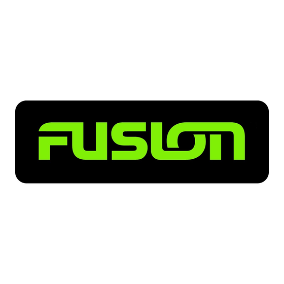 Fusion FBUS Series Installation & Commissioning Manual