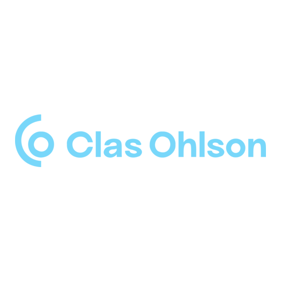 Clas Ohlson W0214 Instruction Manual
