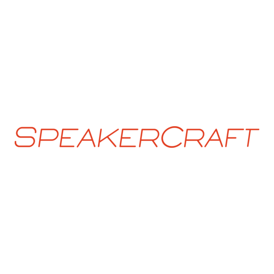 SpeakerCraft SmartPath IRE-1.0 Installation Instructions Manual