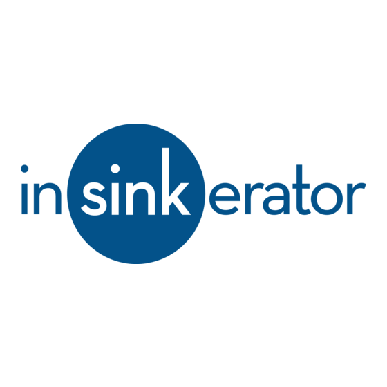 InSinkErator Food Waste Disposer Installation, Care & Use Manual