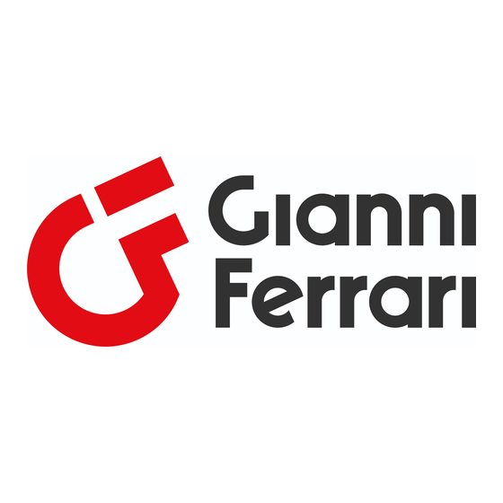 Gianni Ferrari Turbo 1 User Manual