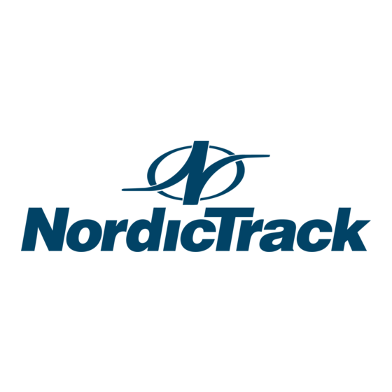 NordicTrack C2250 Treadmill Manuel De L'utilisateur