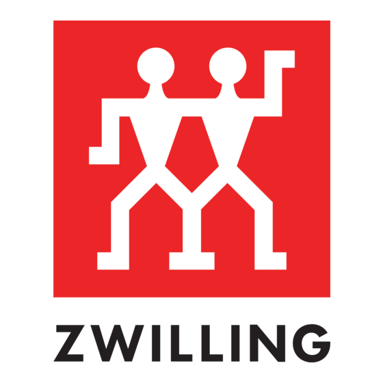 Zwilling FRESH & SAVE CUBE VACUUM STARTER SET Operating Instructions Manual