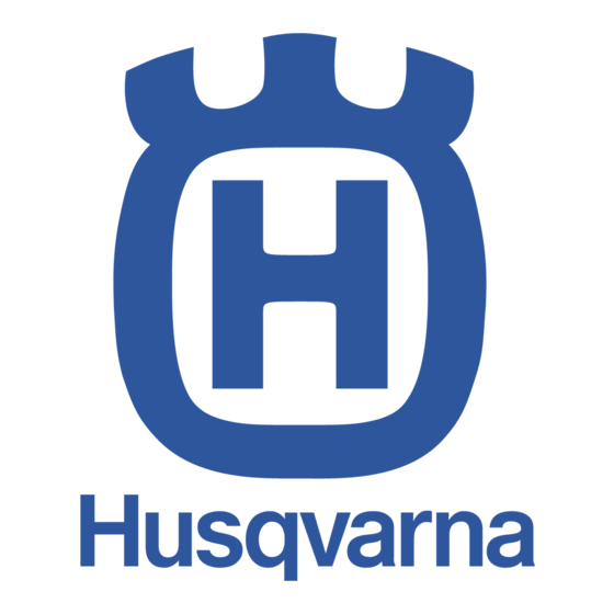 Husqvarna AUTOMOWER 105 Quick Manual
