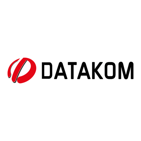 Datakom DKG-171 Installation And Operating Instructions