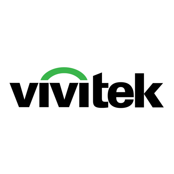 Vivitek D8 PointRacer Series User Manual