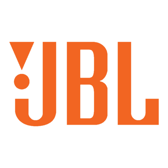 JBL 502VXA Instruction Manual