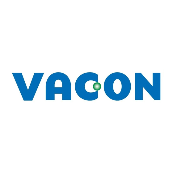 Vacon nxs/p User Manual