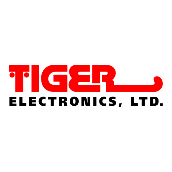 Tiger Electronics Neopets Aisha 71073/71070 Instruction Manual