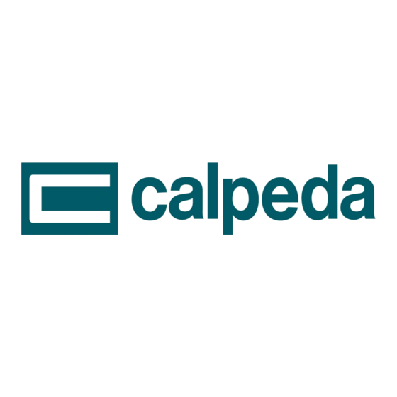 Calpeda NCES Series Original Operating Instructions