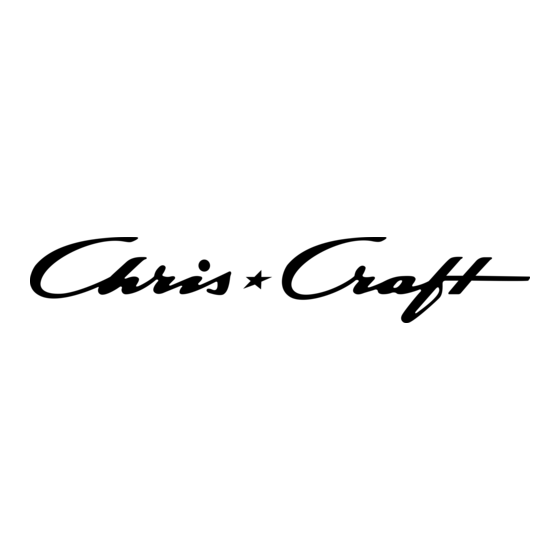 Chris-Craft Lancer 20 Owner's Manual