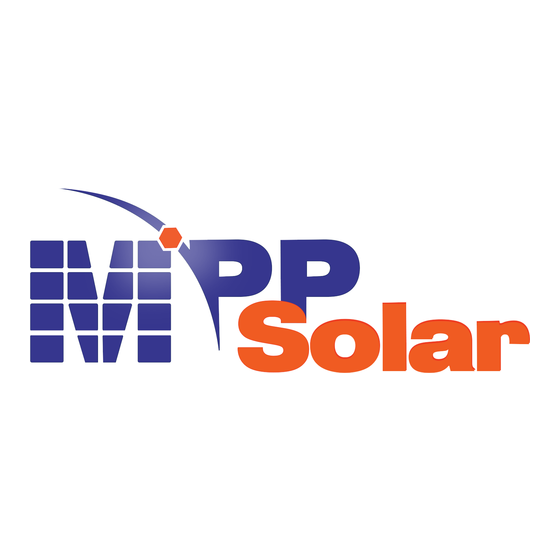 MPP Solar Hybrid LV 6KW User Manual