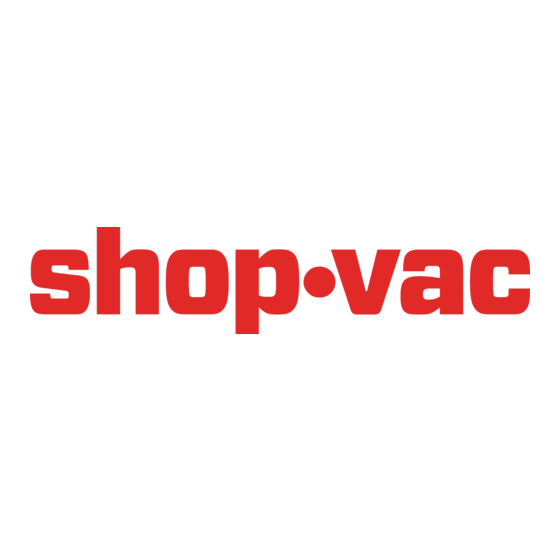 Shop-Vac Shop-Pac SP Series User Manual