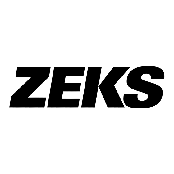 ZEKS Compressed Air Solutions OS1251 Series Installation Instructions