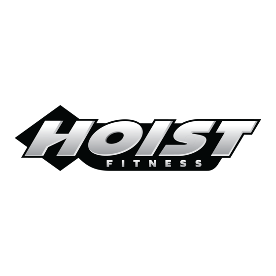 Hoist Fitness 1100 Assembly Instructions Manual