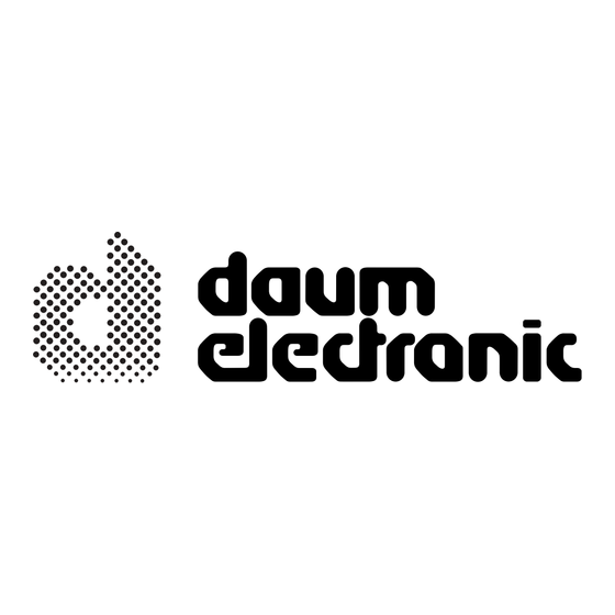 Daum electronic ergo_bike pedelec classic User Manual