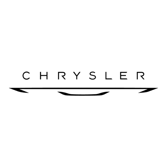 Chrysler Sebring Convertible 2010 User Manual