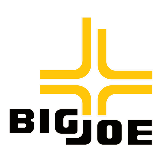 Big Joe EZ30 Operation, Maintenance, Repair Parts List