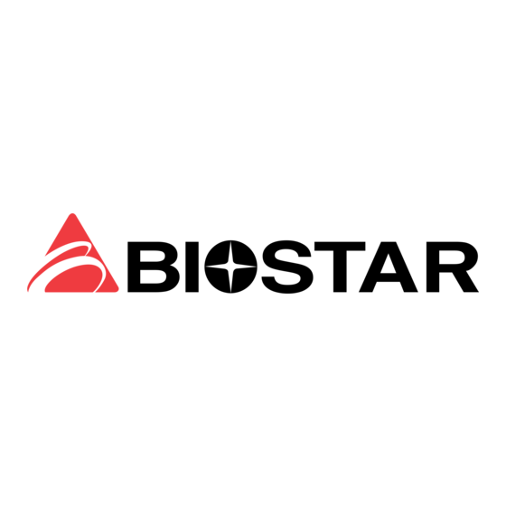 Biostar K8NHA Pro Manual