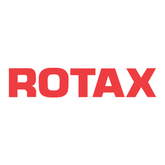 Rotax 277 Operator's Manual