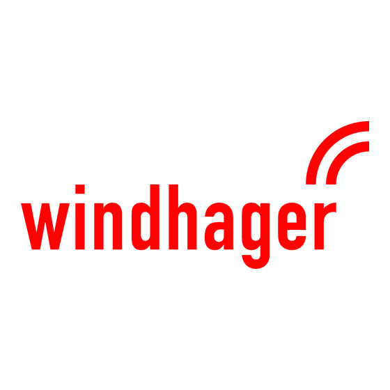 Windhager FireWIN Operating Manual