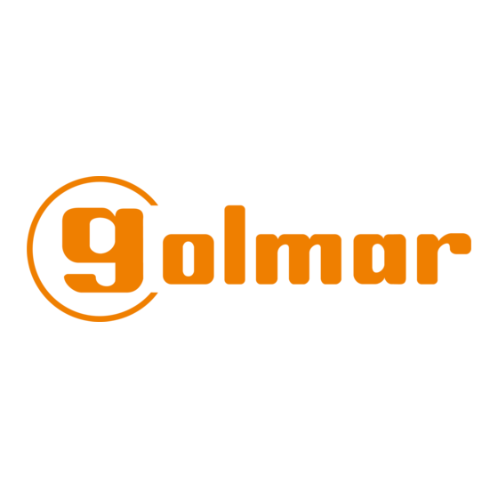golmar RD-GB2A Quick Manual