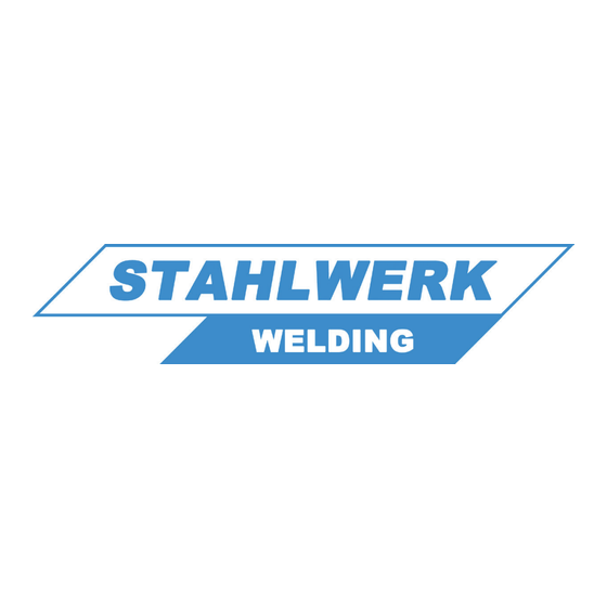 Stahlwerk CUT 100 Pilot IGBT Operation Manual