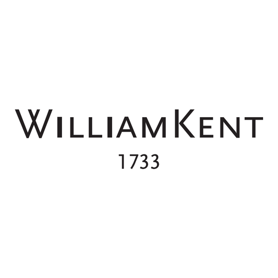 William Kent 1733 SIRIUS Instructions For Use Manual