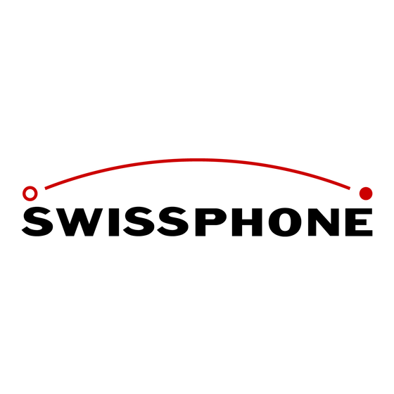SwissPhone DE900 Operating Instructions Manual