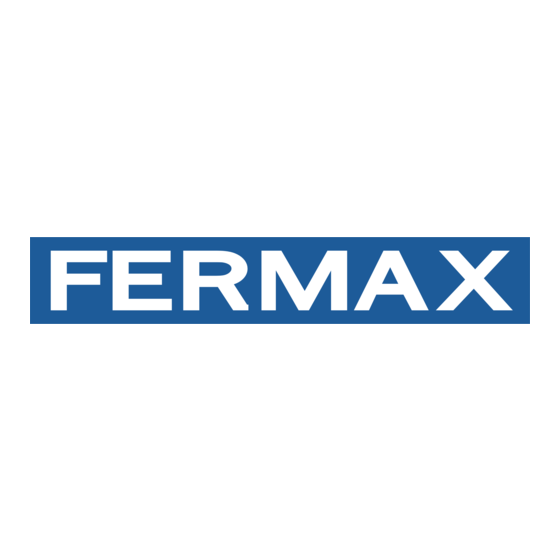 Fermax SKYLINE DUOX PLUS Quick Manual Programming