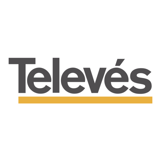 Televes T.OX 563801 Quick Installation Manual